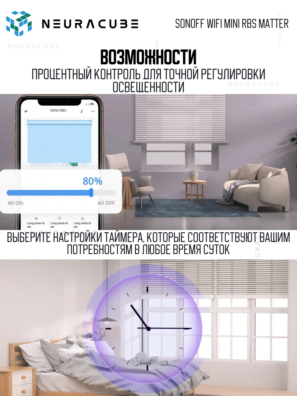 WiFi реле Sonoff MINI-RBS MATTER
