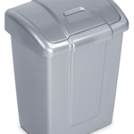 Контейнер для мусора»Форте»6л серебристый С339СРБ