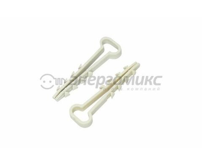 (3 упак.) PROconnect дюбель-хомут прямоуг. 5-10 белый (100 шт) PROCONNECT, 07-4611