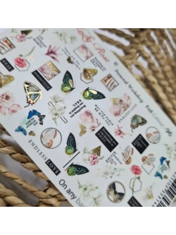 Набор слайдеры 2шт Lucky Rose. Foil 095, 096
