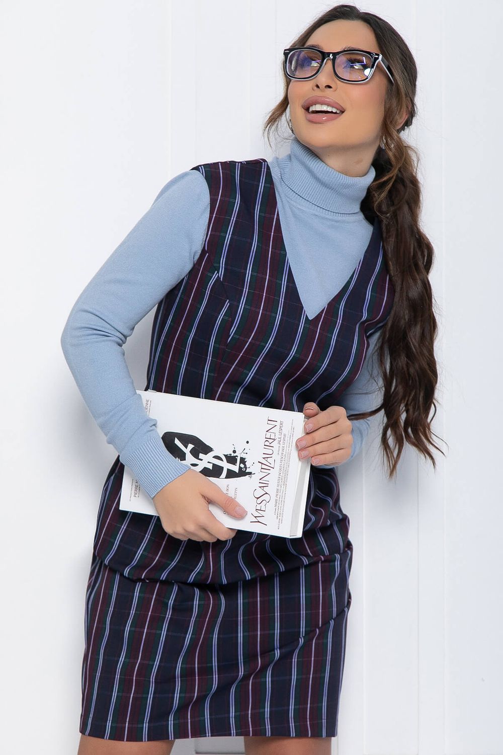 Платье Кембридж (синее) П11952 LT Collection