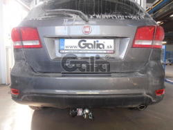 Фаркоп оцинкованный Galia D042A для Dodge Journey 2008-, FIAT Freemont 2011-(паспорт и сертификат в комплекте)(без электрики)