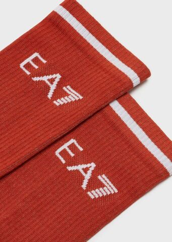 Теннисные носки EA7 Tennis Pro Socks 1P - Оранжевый