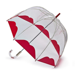 Зонт женский трость Lulu Guinness Fulton HalfLip (Половинка губы)