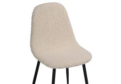 Стул на металлокаркасе Lilu white / black