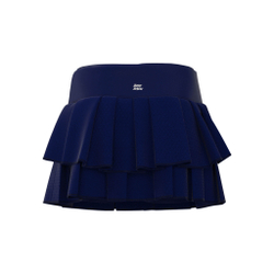 Женская теннисная юбка BIDI BADU Crew Pleated Skirt Women - Dark Blue
