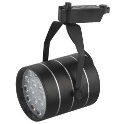 Трековый светильник однофазный ЭРА TR3 - 18 BK светодиодный SMD 18Вт 4000К 1260Лм черный