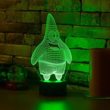 3D лампа Патрик