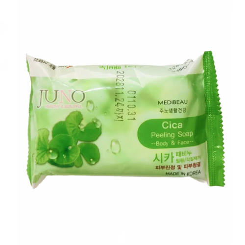 Твердое пилинг-мыло Juno с экстрактом центеллы, 150 г