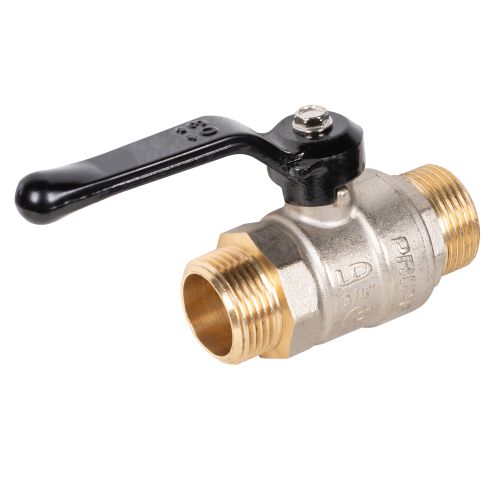Кран шаровой латунный LD Pride 47.20.Н-Н.Р Ду 20 Ру 40 нр-нр, (рычаг)