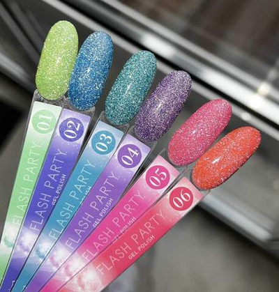 Луи Филипп Flash Party - Гель-лак светоотражающий 05, 10мл