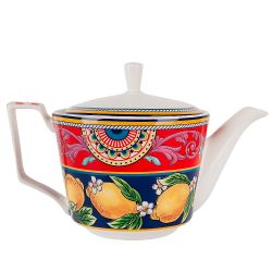 Чайник "Fruttissimo" v=650мл (фарфор) (подарочная упаковка)