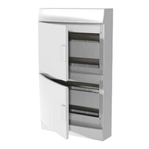 Шкаф настенный ABB Mistral41 72М (4x18) непрозрачная дверь, клеммы (1SLM004102A3110) 1SPE007717F9979