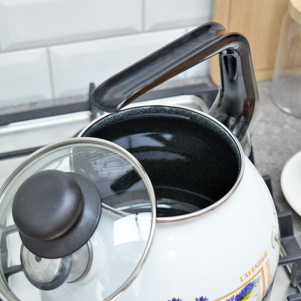 Чайник 3л со свистком "Горная лаванда"