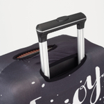 Чехол на чемодан 28", цвет чёрный, 7488350