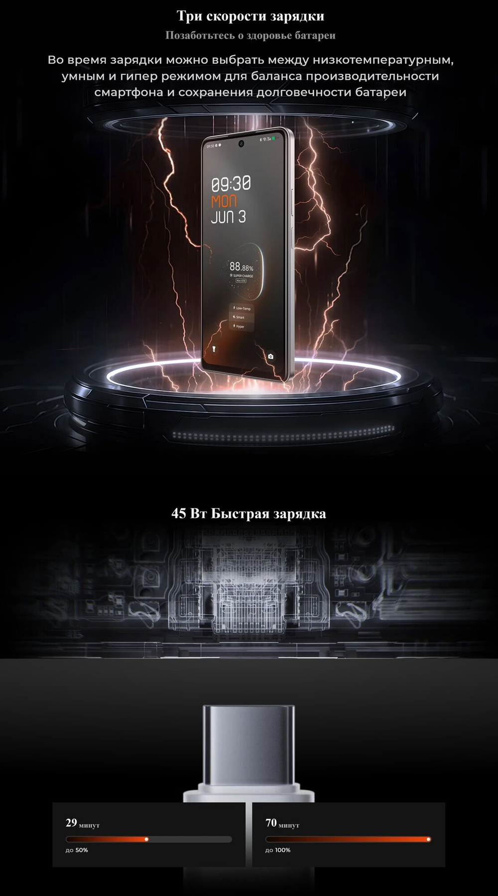 Смартфон TECNO POVA 7 Neo 8/128 ГБ Ростест(ЕАС), Dual nano SIM, зеленый