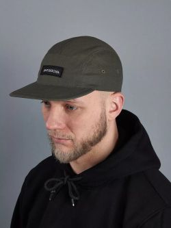 Кепка 5 panel patch Хаки