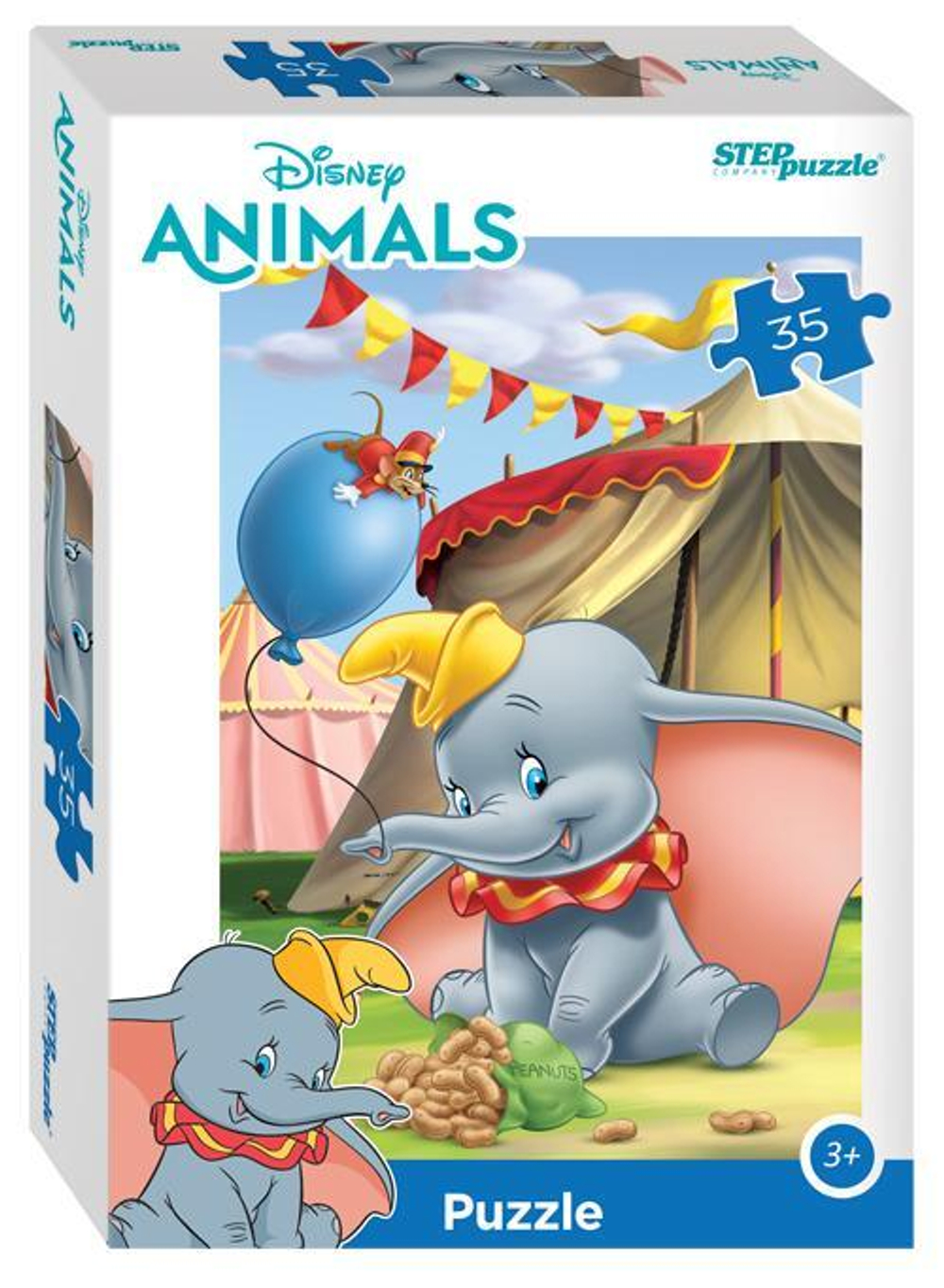 Пазл 35эл. "Зверята Дисней" (Disney) (Степ пазл)
