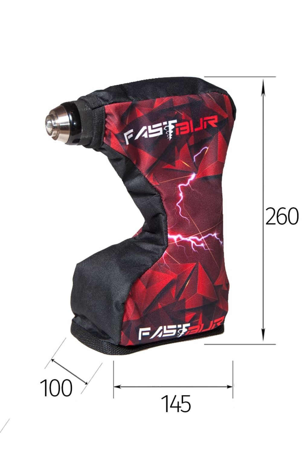 Чехол на шуруповерт для зимней рыбалки