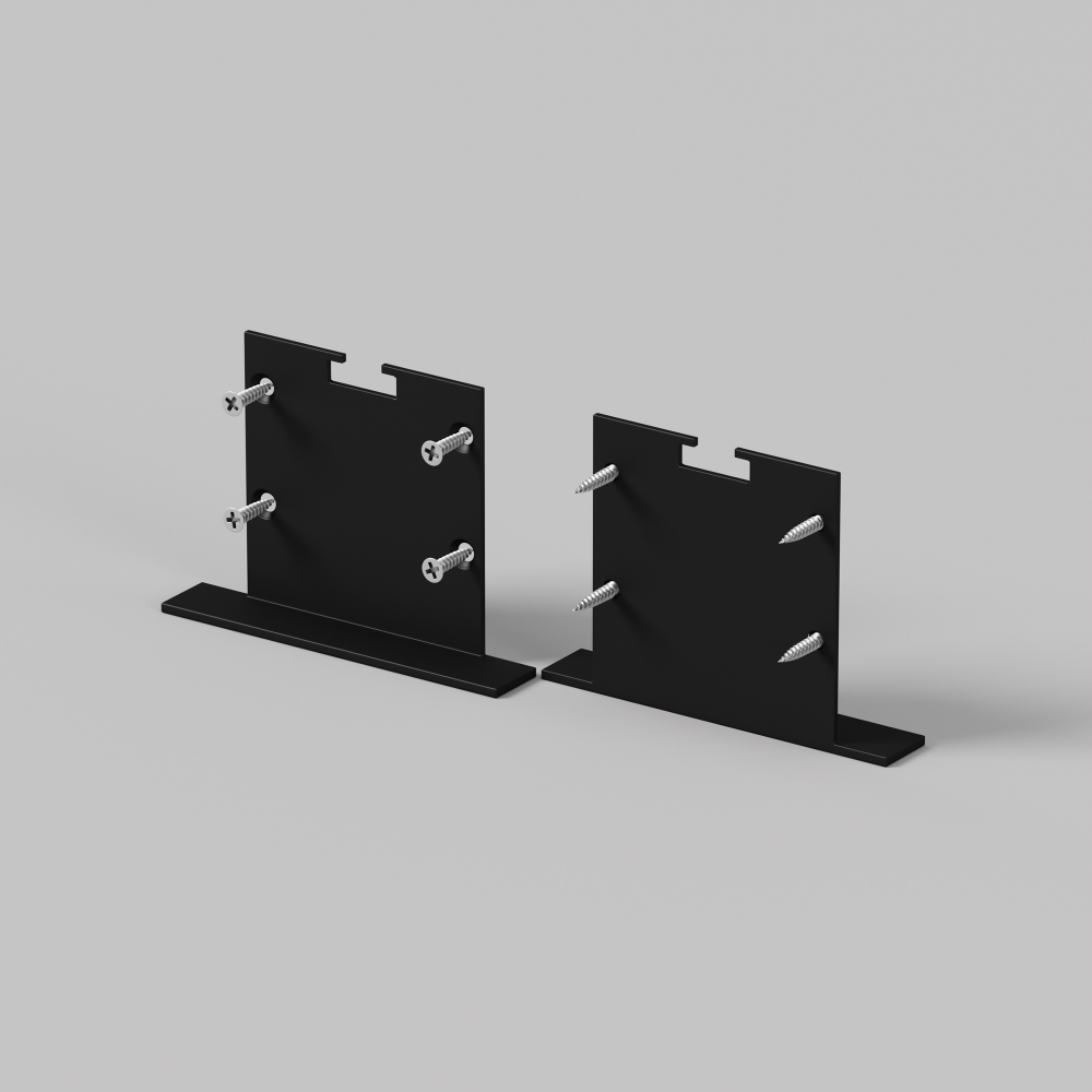 Комплект заглушек Maytoni (для профиля 50×35) 2 шт., ALM-5035T-B-EC 642035