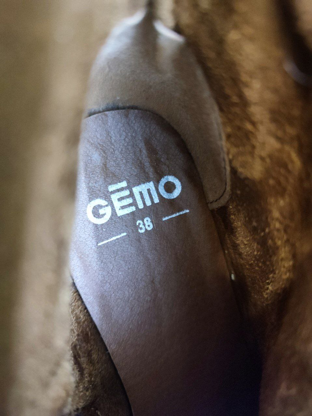 Сапоги GEMO демисезонные 38 размер