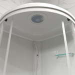 Душевая кабина DIONRIA (90х90) стекло прозрачное, поддон средний