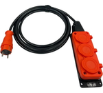 Удлинитель силовой iTOK i-CONNECT-COLOR-SU-PVS-215-3-54-15-ORANGE