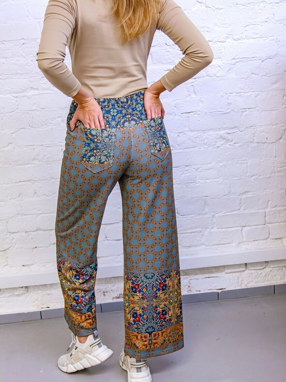 Широкие брюки "Сказочный лес"