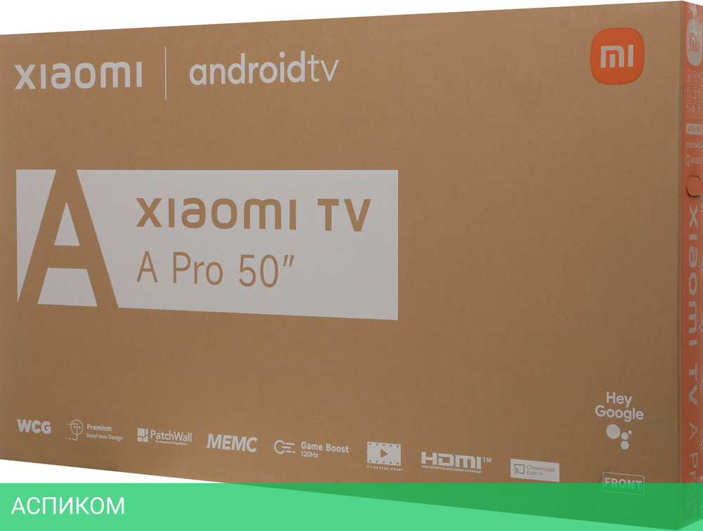 Телевизор QLED Xiaomi 50" TV A Pro 50 2026