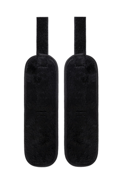 Наручники Anonymo #0107, полиэстер, серебристые, 23,5 см