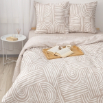 Постельное белье 2,0 бязь с европростыней «ENIGMA» Simple Life