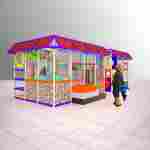 Детский игровой лабиринт «Смешные повороты»