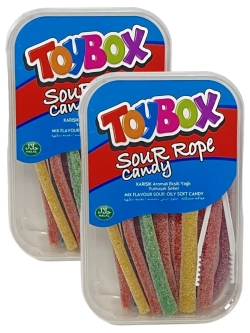 Жевательный мармелад веревки 200 г * 2 шт