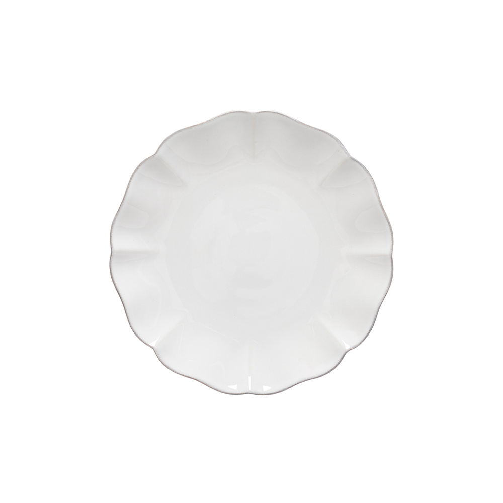 Тарелка Rosa, 22 см, цвет белый, керамика Costa Nova
