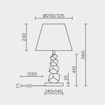 Настольная лампа Modelux ML.5501.01TL BS
