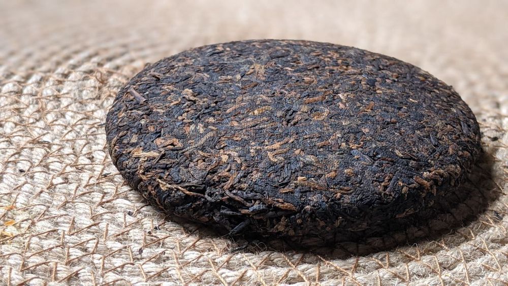 Шу Пуэр блин "Старый Стиль", 2018 г. 100 гр.