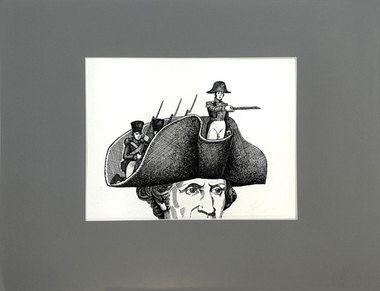 Пешков Р. В. Вперед. Бумага, тушь, перо. 2018 г.