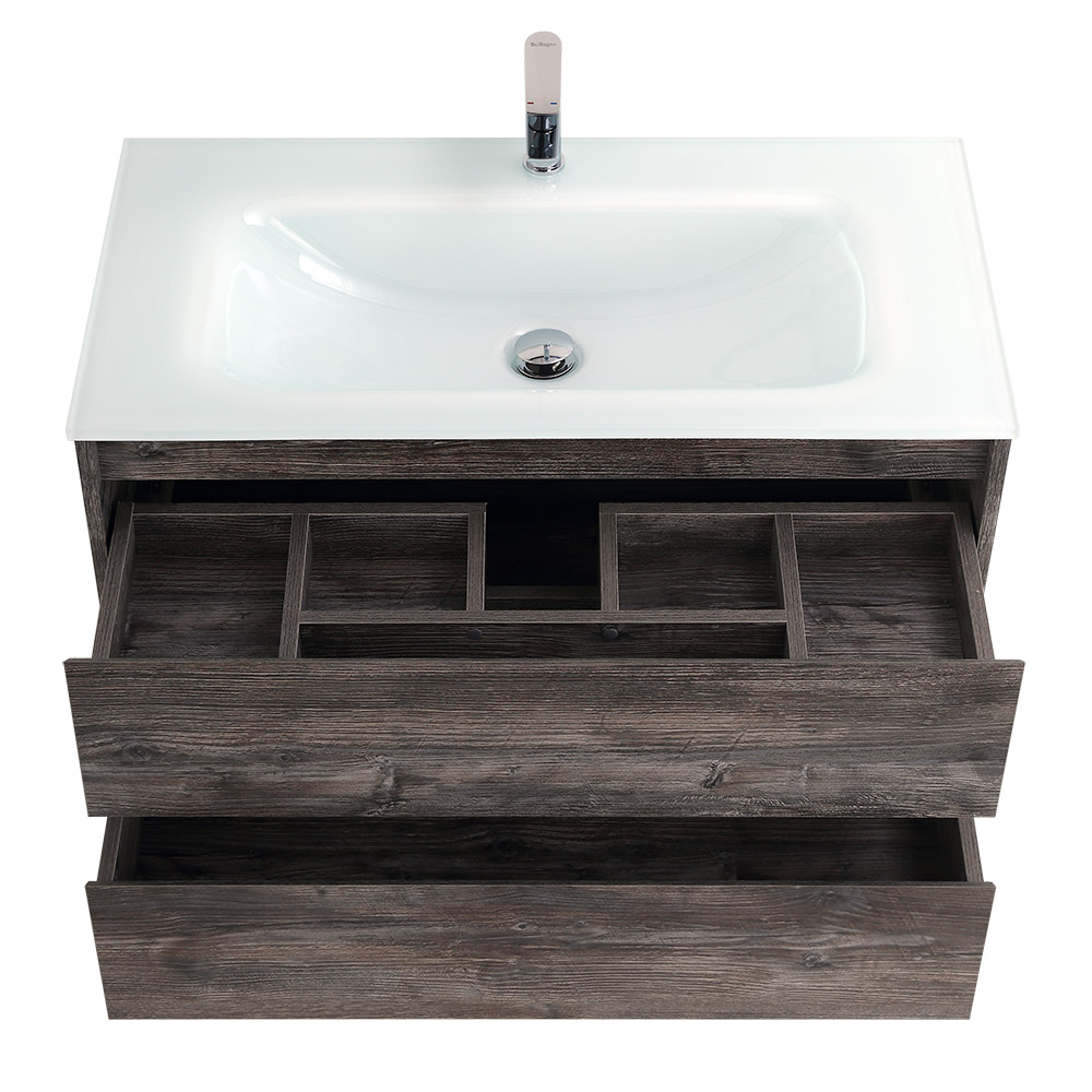 Тумба подвесная под раковину BelBagno KRAFT-1000-2C-SO-PP