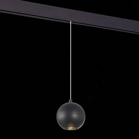 ST354.433.12 Магнитный трековый светильник подвесной Черный LED 1*12W 3000K 750Lm Ra&gt;80 36° IP20 D10 SKYLINE 48