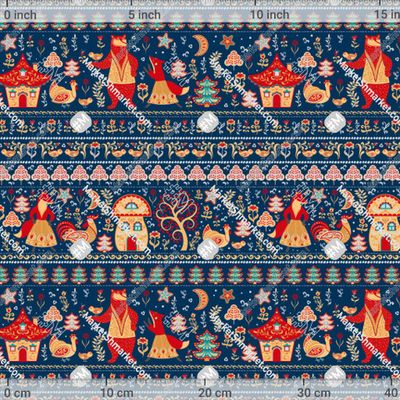 Медведь, лиса из сказки. (Дизайнер Irina Skaska) by Irina Skaska 417 DPI