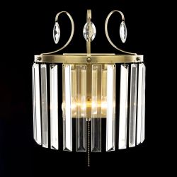 Citilux Инга CL335323 Бра хрустальное с выключателем Бронза