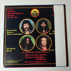 Винтажная виниловая пластинка LP Black Sabbath Born Again (Japan 1983) (Obi) Zero The Hero