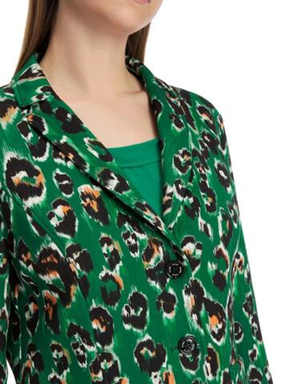 Marc Cain Блейзер из неопрена с эффектным принтом