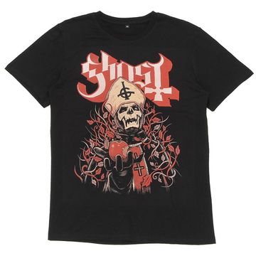 Футболка Ghost Papa Emeritus с яблоком (7898)