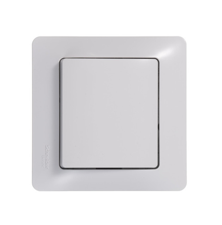 Выключатель 1-кл. СП Glossa 10А IP20 (сх. 1) 10AX механизм бел. SE GSL000111