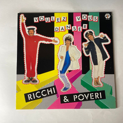 Винтажная виниловая пластинка LP Ricchi and Poveri, Богатые и Бедные, Voulez Vous Danser (Италия 1983)