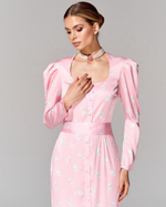 Платье длины миди