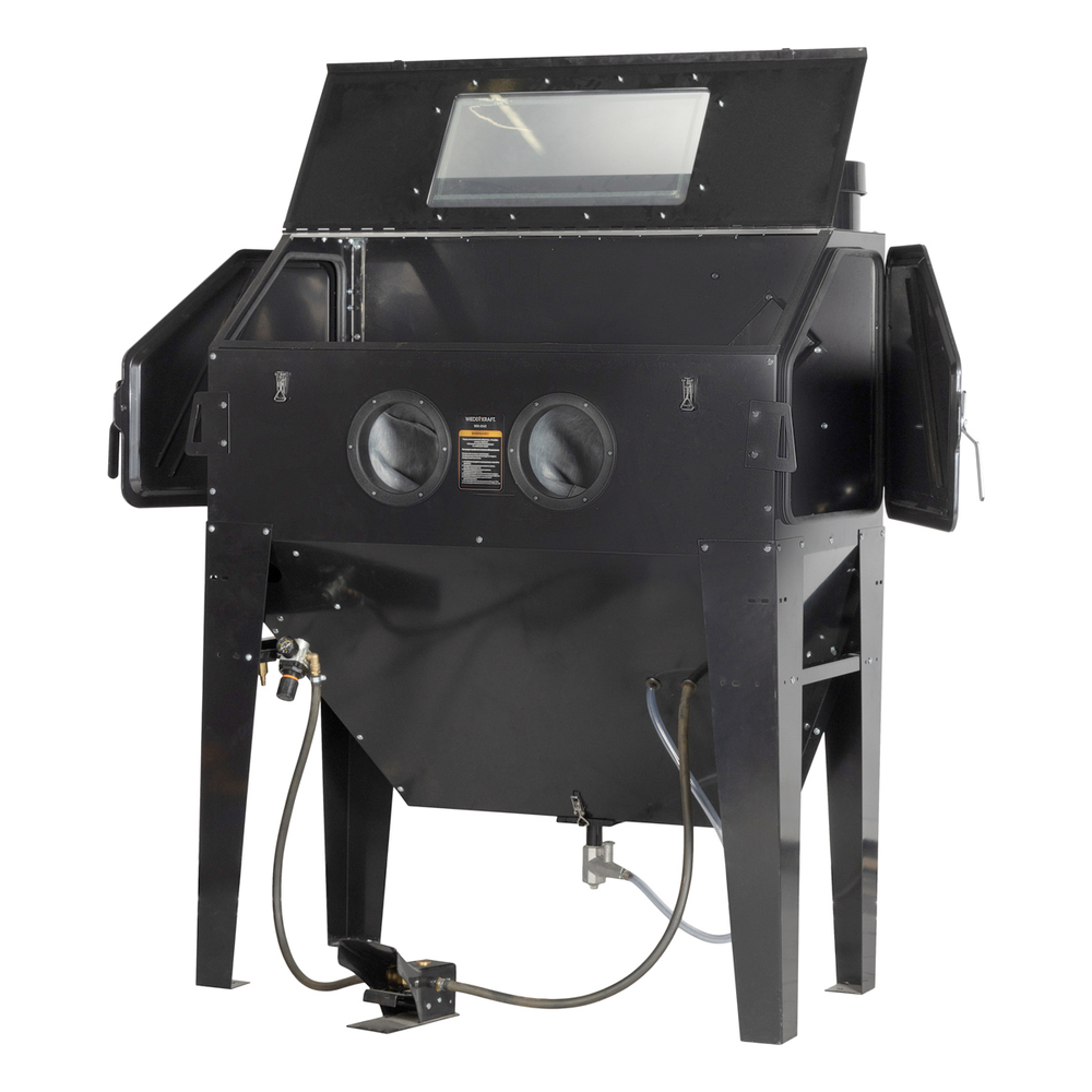 WDK-83421 Пескоструйная камера 420л, боковая и фронтальная загрузка