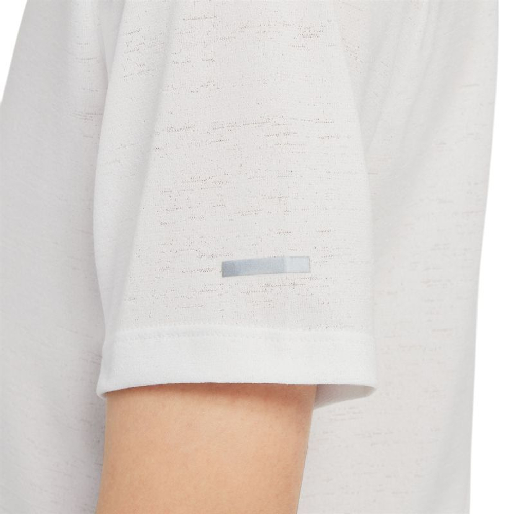 Детская теннисная футболка Nike Kids Miler Dri-Fit - white