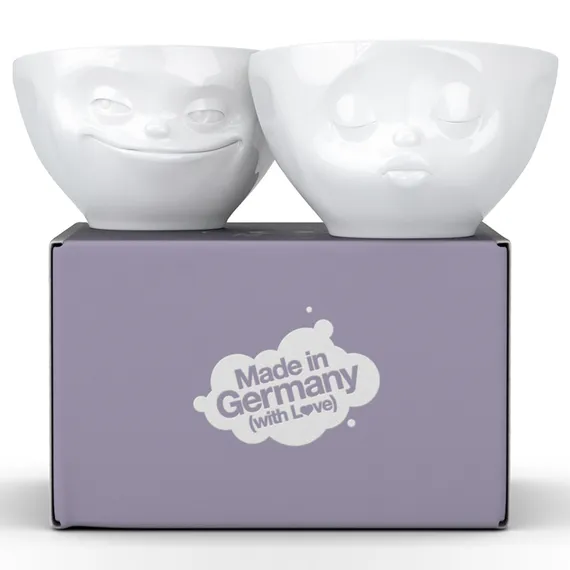 Набор из 2-х чаш Tassen Grinning &amp; Kissing 200 мл